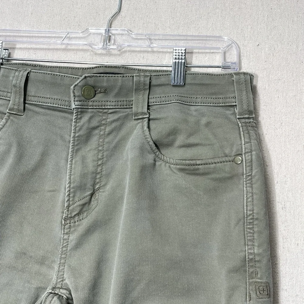 5.11 Tactical Pants 30x32 Green Straight‎ Leg Work Utility Mens 511